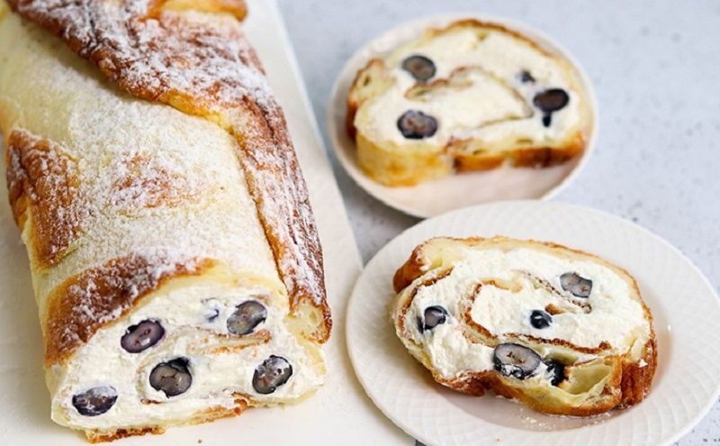 Эклер-рулет: идеальный десерт для праздничного стола