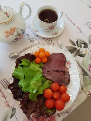 Запечённая маринованная говядина