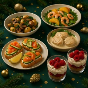 Простое новогоднее меню 2026: удивите гостей за один час