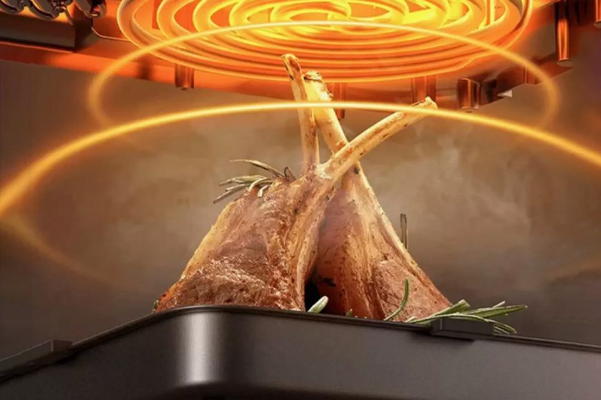 Как аэрогриль обеспечивает равномерную прожарку мяса и овощей