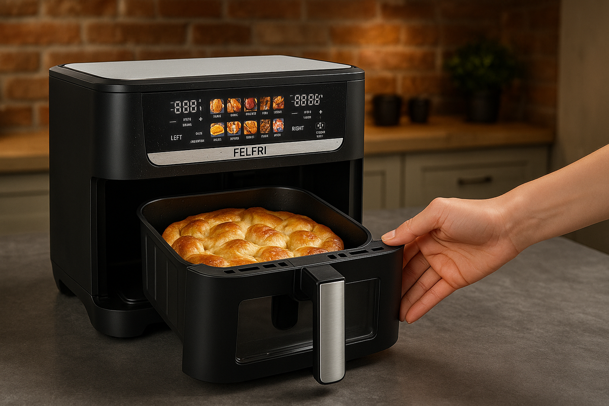 Шарлотка в аэрогриле: быстро и без лишних хлопот