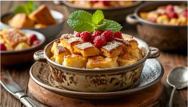 Современный хлебный пудинг: экономичный и вкусный вариант для обеда или ужина