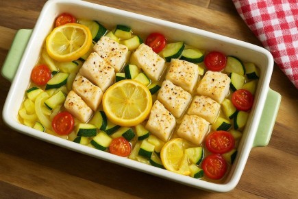 Легкость и вкус: треска с овощами для всей семьи