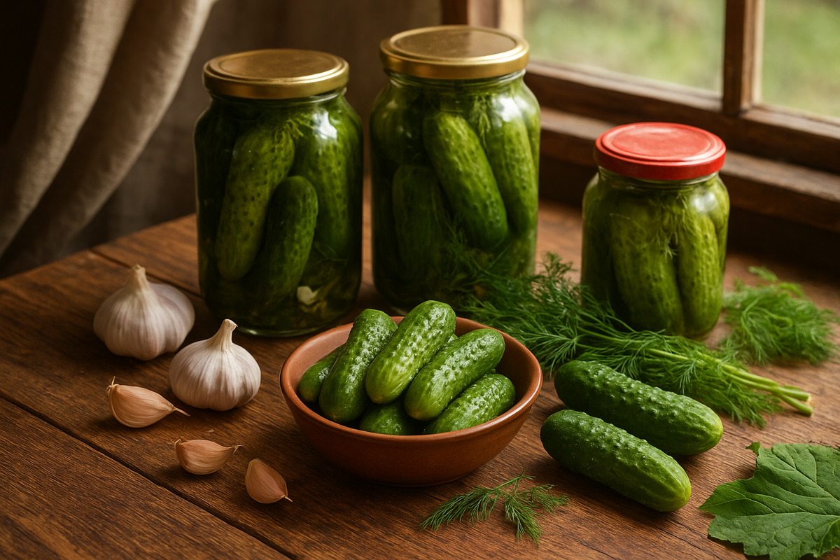 Соленья: вкус русской традиции и запах детства в каждой банке