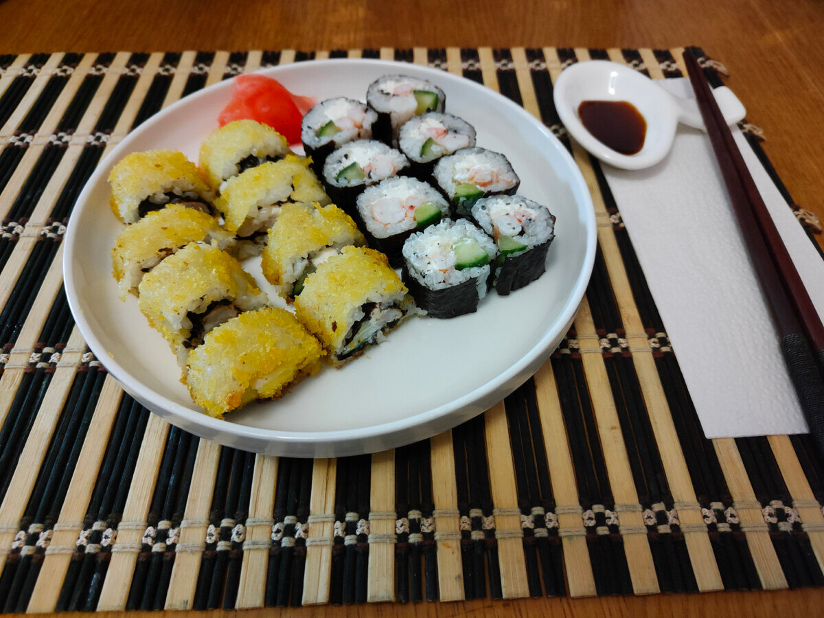 Тёплые роллы в темпуре: насладитесь вкусом японской кухни