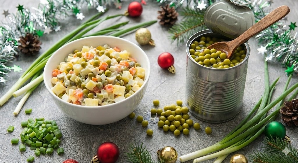 Как выбрать идеальный горошек для новогоднего стола