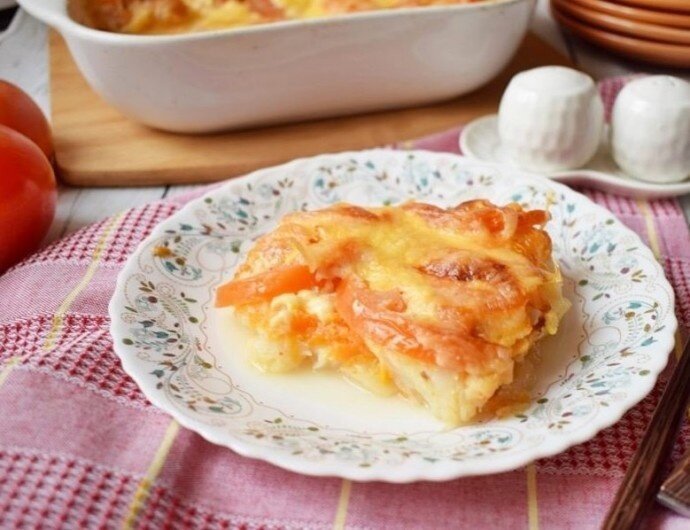 Нежная запеченная рыба с овощами и сыром: прекрасный рецепт