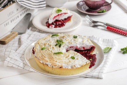 Яркий ягодный пирог: взрыв вкуса и текстур