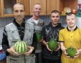 Подопечные Ладвинского детского дома вырастили собственные арбузы