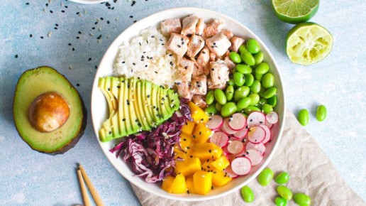 Боул манго-авокадо: идеальное сочетание свежести и вкуса