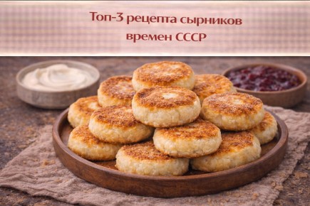 Сырники по-советски: три рецепта, которые стоит попробовать