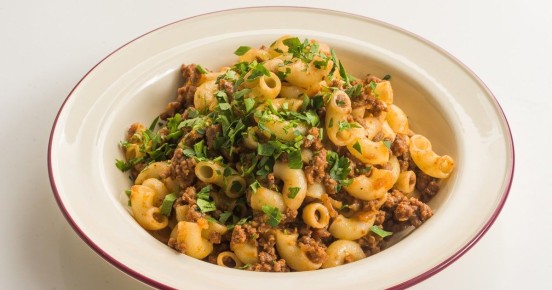 Макароны по-флотски с фаршем