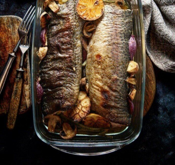 Нежная запечённая форель: рецепт для гурманов