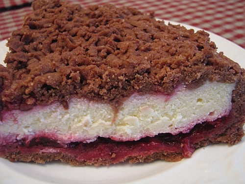 Творожный пирог с вишней: сладкое сочетание для гурманов