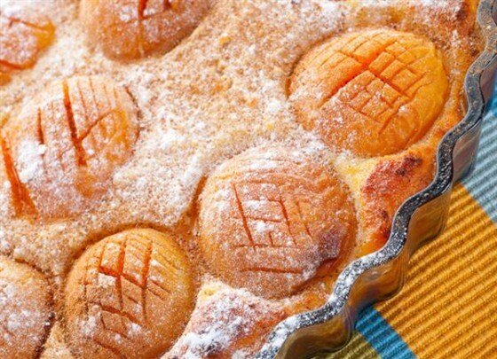 Нежный творожный тарт с абрикосами для настоящих гурманов