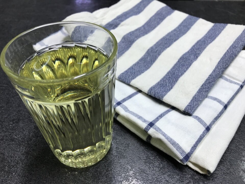 Необычный способ стирки кухонных полотенец с растительным маслом