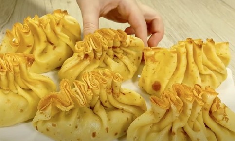 Блины в мешочках: как удивить огнями кулинарии
