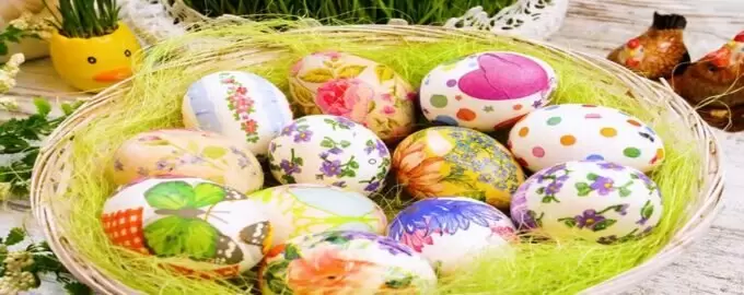 Необычные методы окрашивания пасхальных яиц: 10 креативных идей