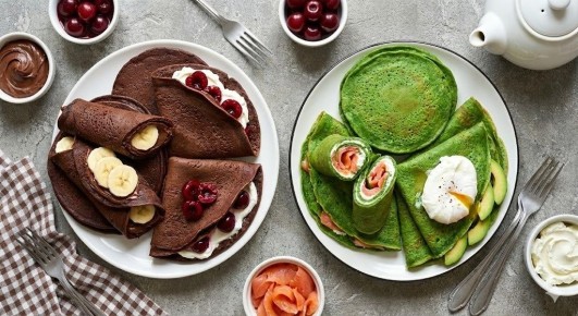 Шоколадные и шпинатные блинчики: новые кулинарные тренды для Масленицы