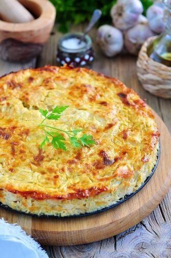 Вкусная овощная запеканка с кабачком и курицей