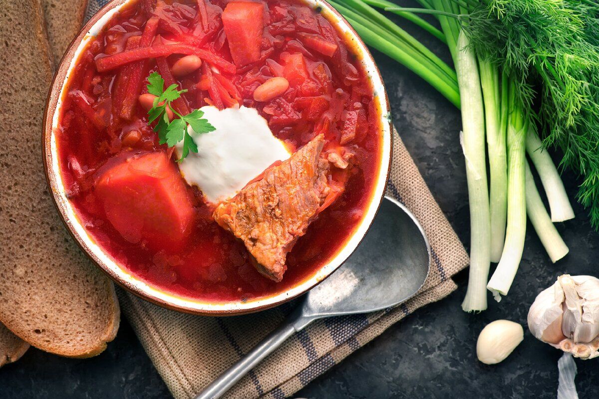 Борщ с фасолью: секреты насыщенного вкуса