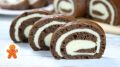 Приготовьте Искушающий Шоколадный Рулет с Творожной Начинкой